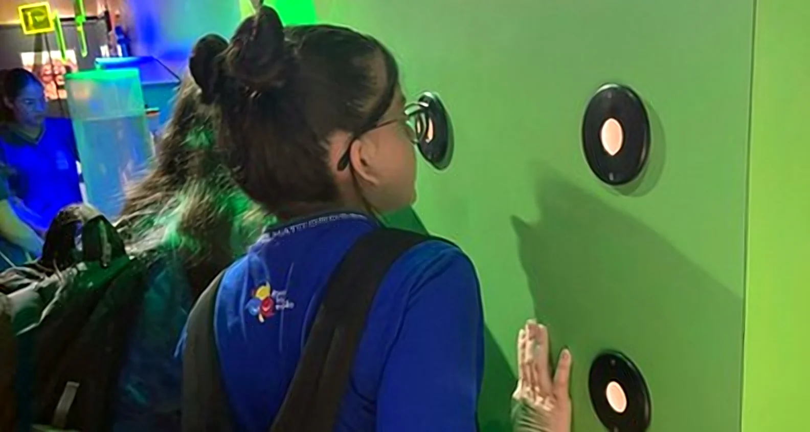 Experiência na sala Biodiversidade